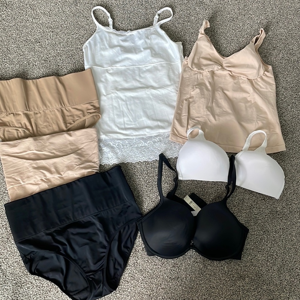 Womens undergarments bra shaping underwear camisole lot